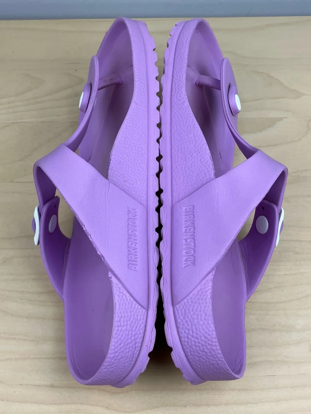 Birkenstock Women’s Size 40 / 9.0 Gizeh EVA Lavender Purple Thong Sandals